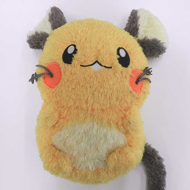 デデンネぬいぐるみ修理後：毛並み再生後