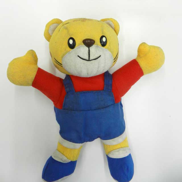 しまじろう修理後：鼻交換・服作り直し・靴補修完了